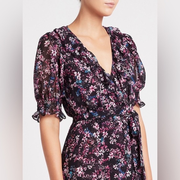 Misa Los Angeles Sheer Solenn Dress - Picture 3 of 13